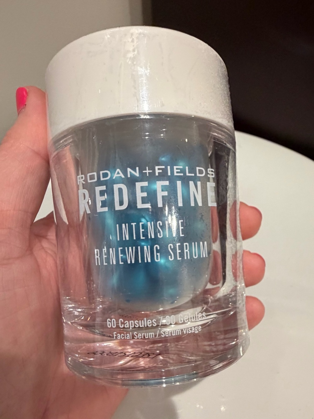 Rodan + Fields REDEFINE Intensive Renewing Serum – Blue Capsule Jar